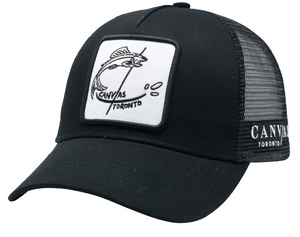 Canvas Trucker Hat/Black