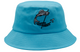 Canvas Summer Bucket Hat/Fiji Blue