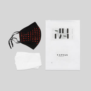 Canvas Silk Mask/ Changeable filters